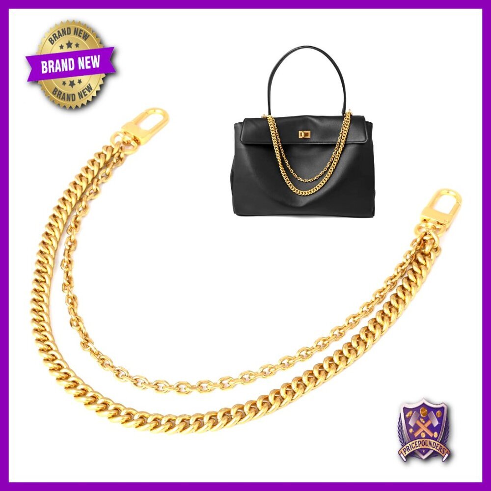 Metal Purse Strap Chain Replacement Handbag Decorative Accessory Versatile